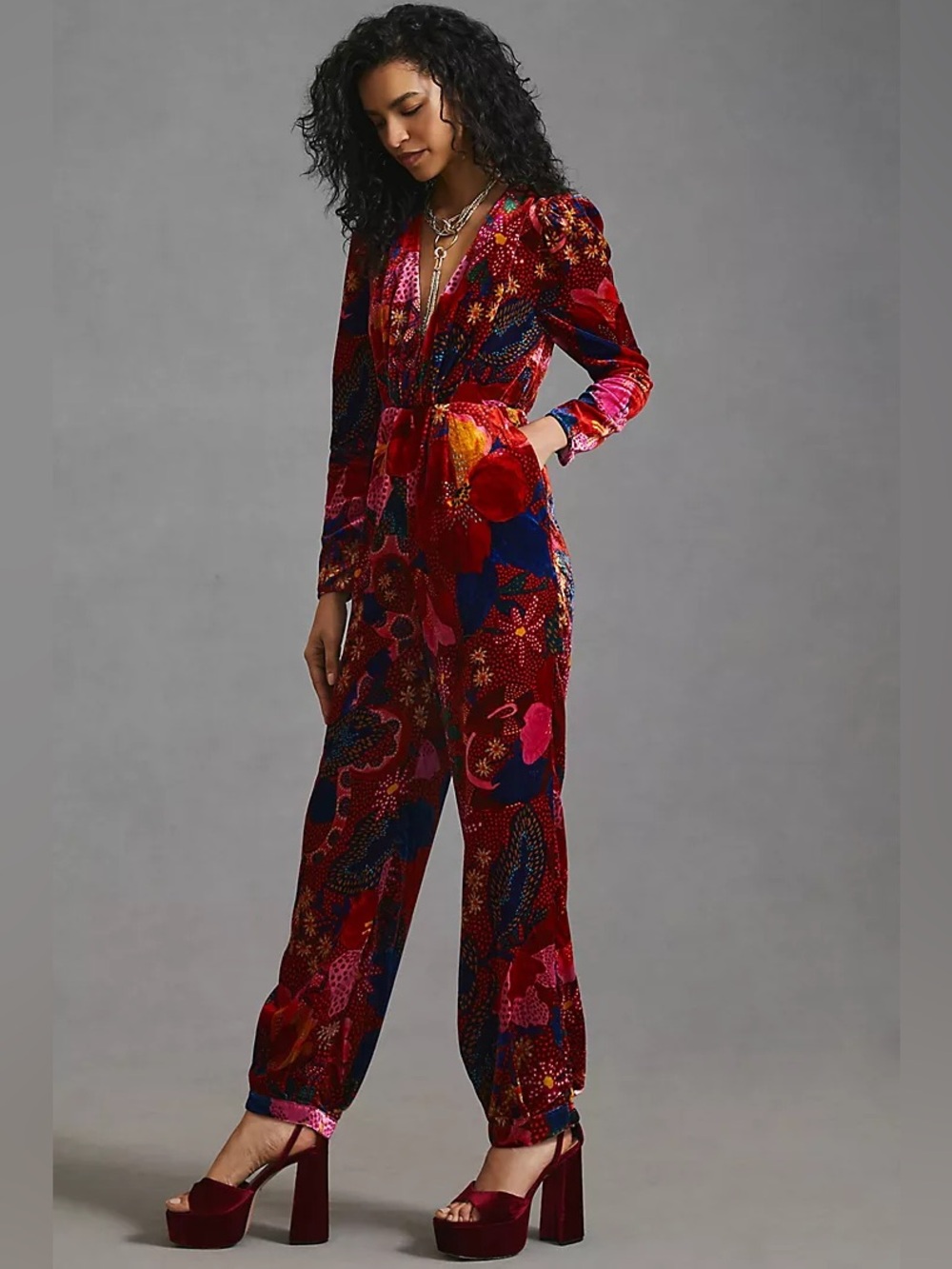 Farm Rio Wild Life Jumpsuit